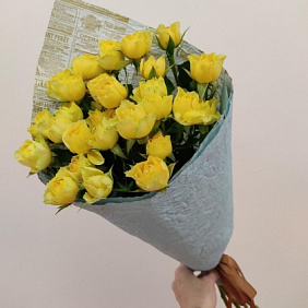 Роза кустовая Бондалеро, 5 шт