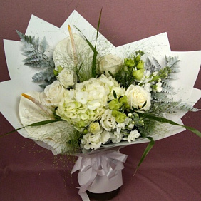 Букет цветов "Белоснежка" №200