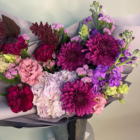 Букет цветов Ягодка Малина - Фото 3