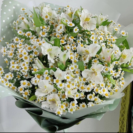 Букет цветов Белое облако №172 - Фото 3