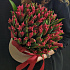 Букет цветов Red moire - Фото 5
