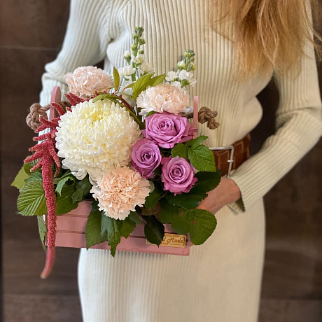 Букет цветов В гости у осени - Фото 2