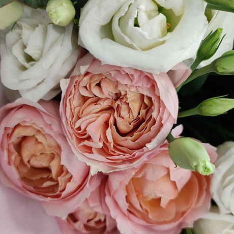 Букет цветов Нежный поцелуй №163 - Фото 5