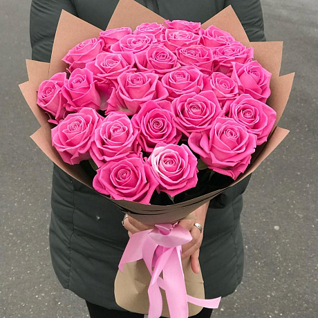Букет из 29 шикарных Роз - Фото 2