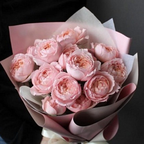 Букет из Пионовидных Роз "Джульетта" №162