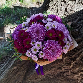 Букет цветов "Яркий день" №167