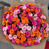 Букет из 51 кустовой розы микс - Фото 1