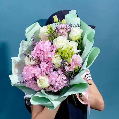 Букет цветов Мятное суфле - Фото 5