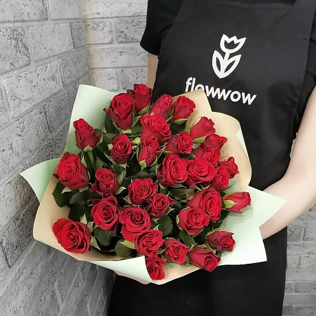 31 роза Сангрия - Фото 3