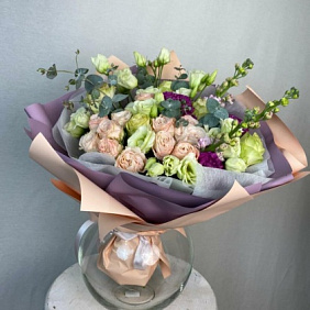 Букет цветов "Снежная королева" №164