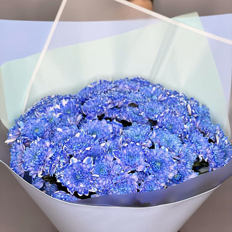 Букет 21 хризантем - Фото 5