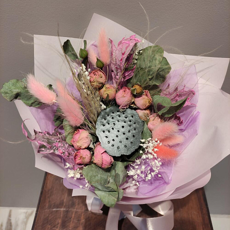 Букет цветов Лотос - Фото 2