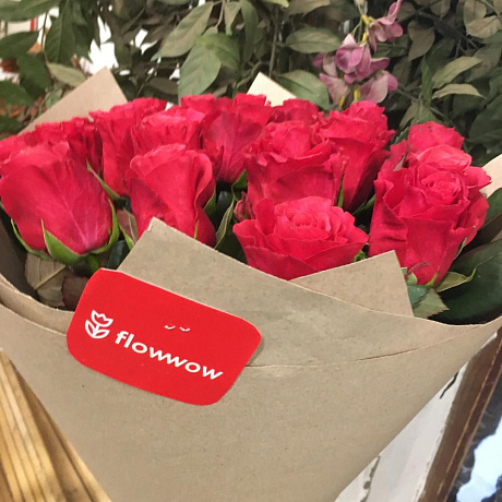 Букет цветов Малинка №169 - Фото 3