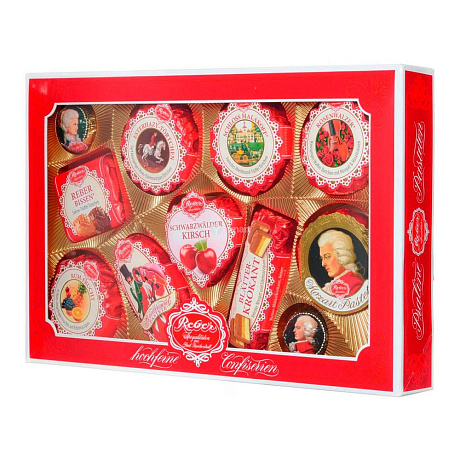 Корзина с цветами, ягодами и шоколадными конфетами Mozart prestige - Фото 4
