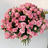 Букет из 19 кустовых розовых роз - Фото 1