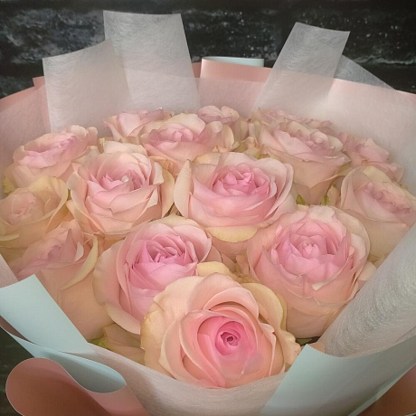 Моно-букет из Эквадорской розы Новиа 70см - Фото 3