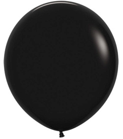 Большой черный шар - 76 см.