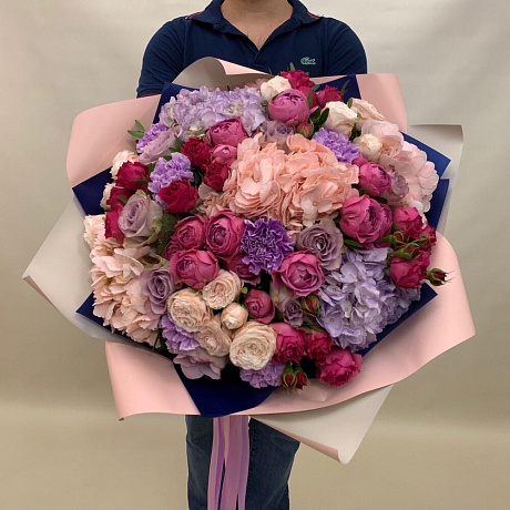 Букет цветов Парижский шик - Фото 6