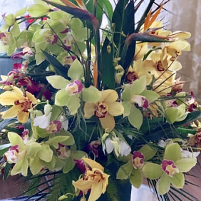 Букет цветов "Всплеск эмоций" №162