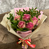 Букет из 5 кениских роз с зеленью ( 50 см ) - Фото 6