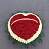 Сердце из роз в корзине №1600 - Фото 6