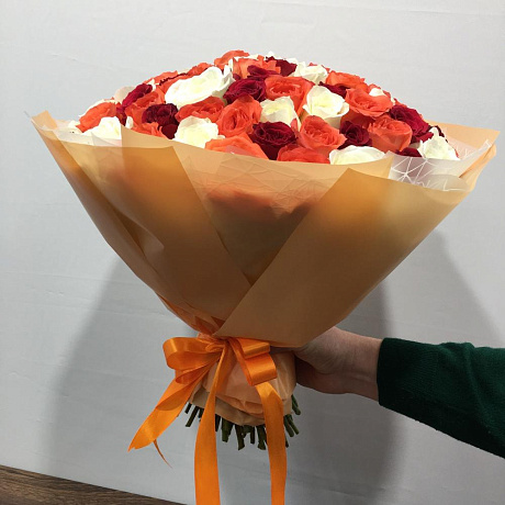 Букет цветов Бомбический микс - Фото 3