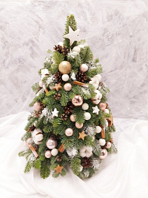 Елочка золото и шишки 