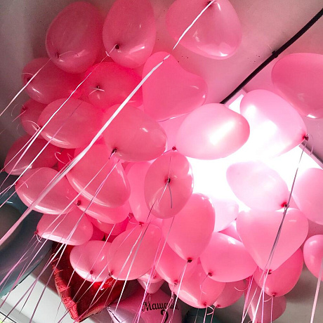 35 роз Розовое сердце - Фото 3