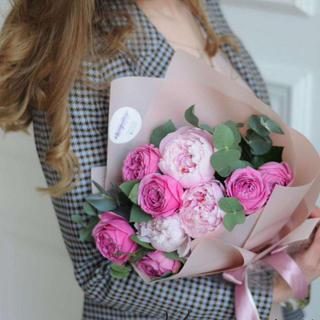 Букет цветов с любовью №198 - Фото 1