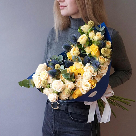 Букет Солнце Сицилии (размер L) - Фото 1