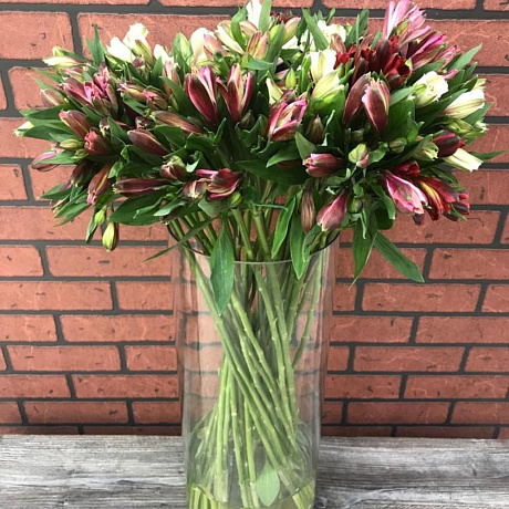 Букет из Альстромерий №161 - Фото 1