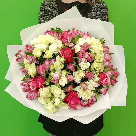 Букет цветов Праздничный №167 - Фото 1