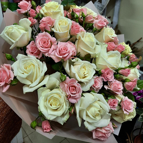 Букет из роз №208 - Фото 1