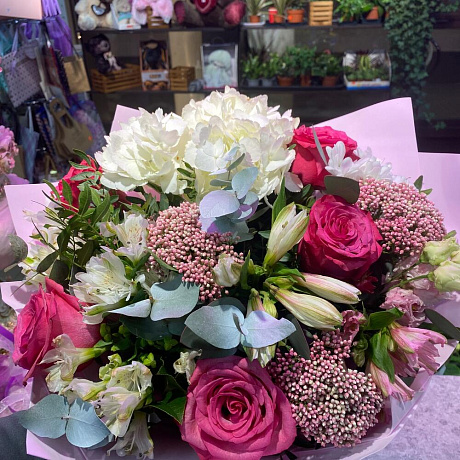 Букет цветов Королева №166 - Фото 1