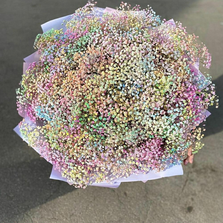 Букет цветов Радужные облака - Фото 1