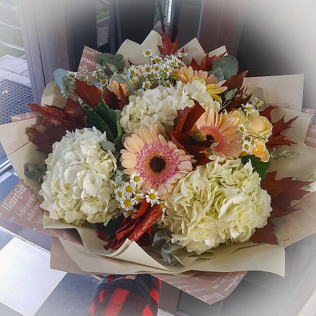 Букет цветов Осенняя сказка №162 - Фото 1