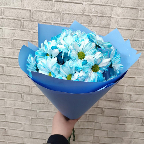 Букет цветов Голубая лагуна №171 - Фото 1
