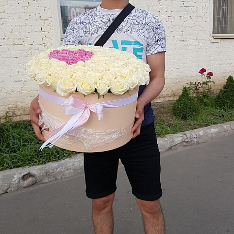 Роза  в коробке - Фото 1