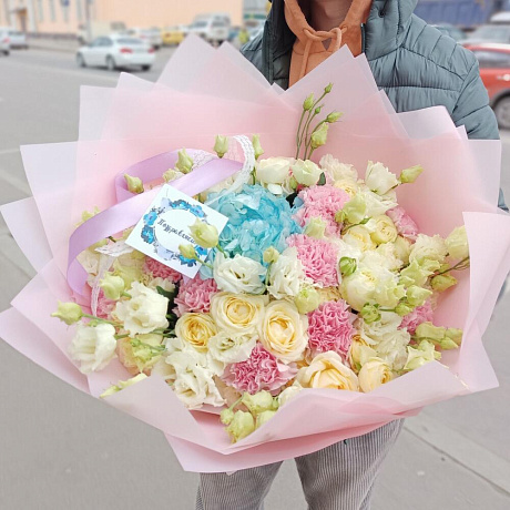 Букет цветов Нежный №171 - Фото 1