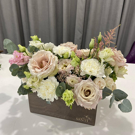 Цветы в коробке №559 - Фото 1