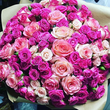 Букет «Розовое очарование» - Фото 1