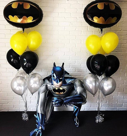 Композиция из шаров Ходячая фигура Бэтмен - Фото 1