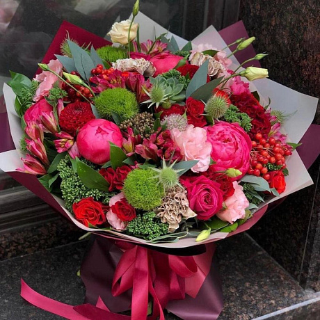 Красивый букет «Восторг в пути» - Фото 1