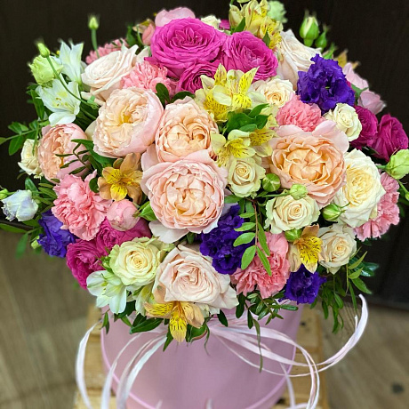 Букеты цветов Весеннее настроение №162 - Фото 1