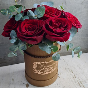 Цветы в коробке №171