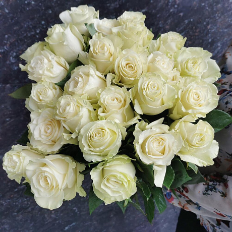 Букет из 25  роз Мондиаль - Фото 1