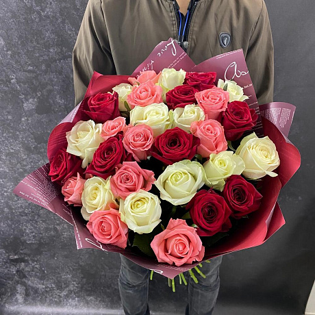 Букет цветов Lovely roses - Фото 1