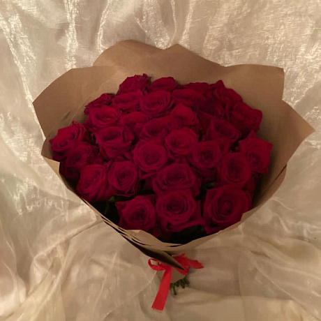 Букет из роз 31 редик - Фото 1