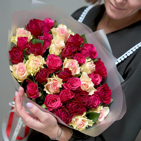 Роза Кения микс 35 шт