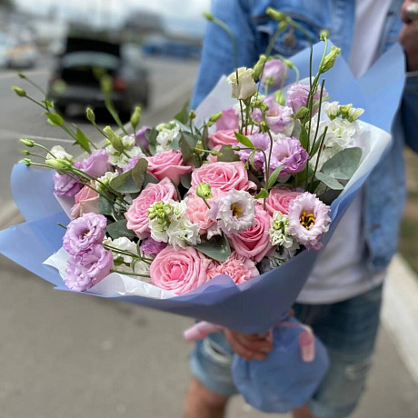 Букет цветов Нежность №236 - Фото 1